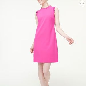 J Crew ruffleneck suit dress